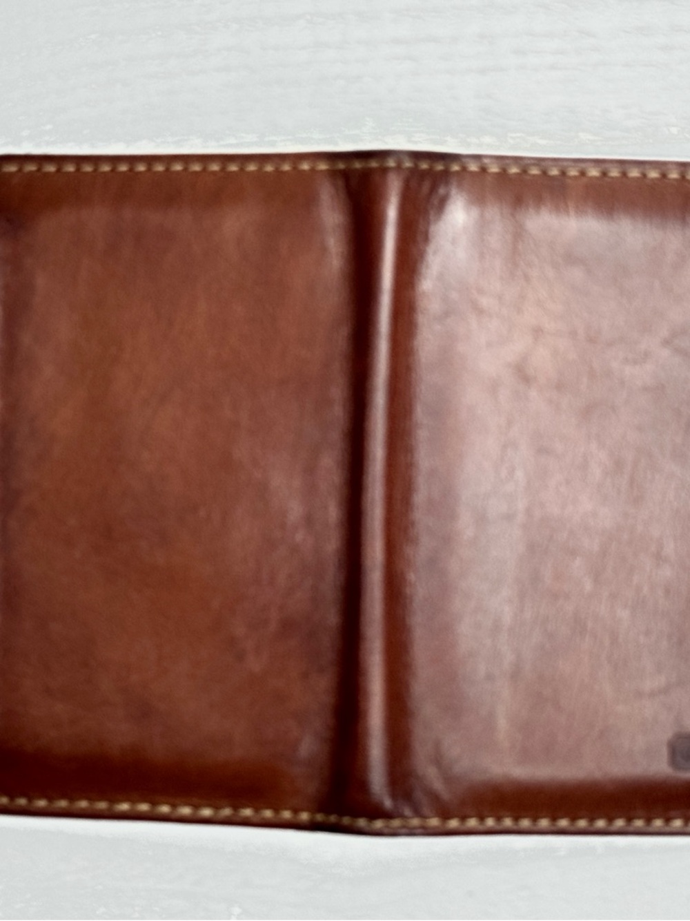 Coach Brown Leather Bi-Fold Wallet Slim Classic Minimalist - Picture 3 of 8